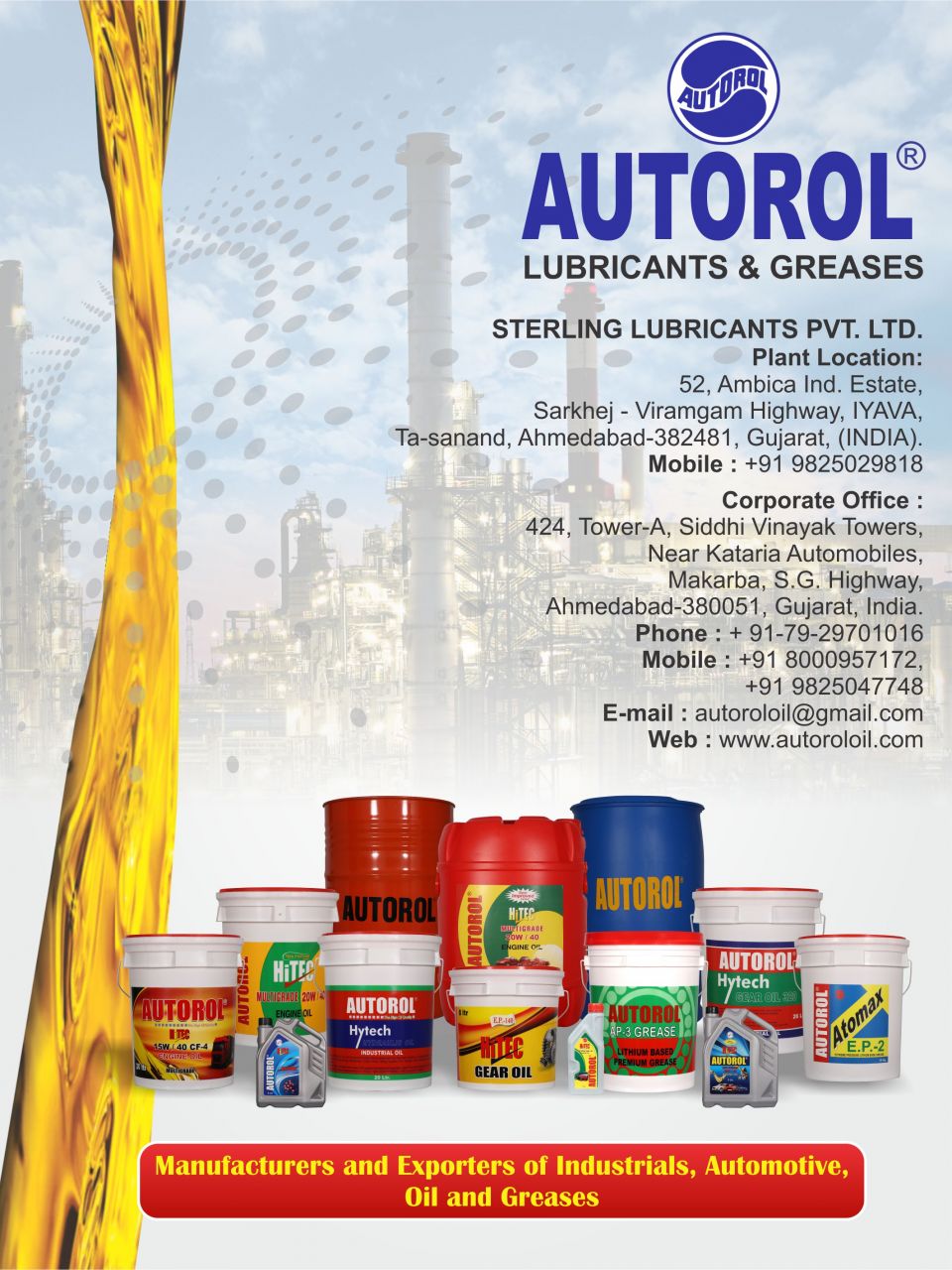 Sterling Lubricants Pvt Ltd